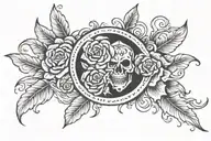 arm band for bartender tattoo design idea