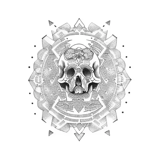 guerrero purepecha tattoo design idea