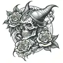 made in hell tattoo design idea