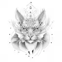 line tattoo design idea