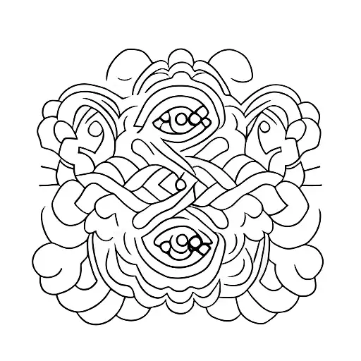 couple tattoo for people who love each other with avocado tattoo design idea