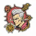 polnareff earring  tattoo design idea