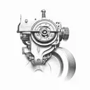 mechanic tattoo design idea