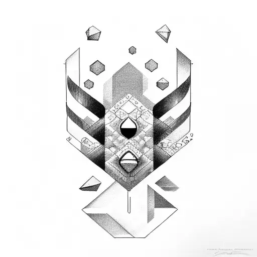 life, love, baby, strength, grit tattoo design idea