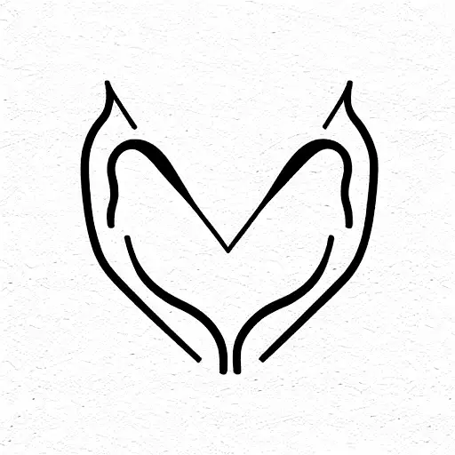 fineline modern symbolic for 3 persons for ladys tattoo design idea