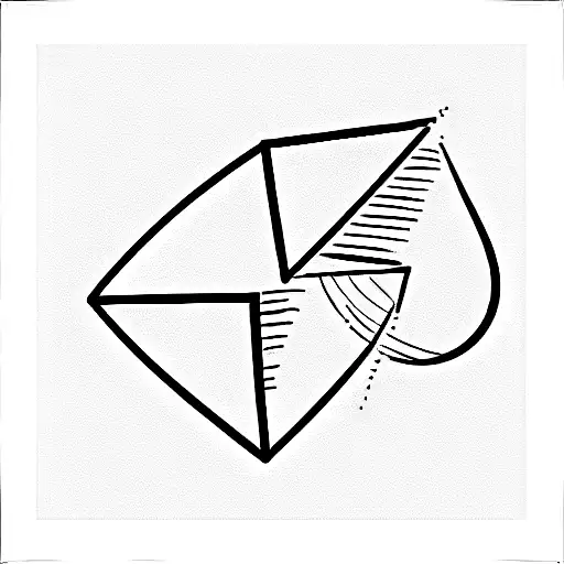 fineline modern symbolic for 3 persons tattoo design idea