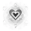 3 hearts with initials D C L in them and a heartbeat line going through the hearts tattoo design idea