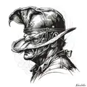 John Wayne marine   tattoo design idea