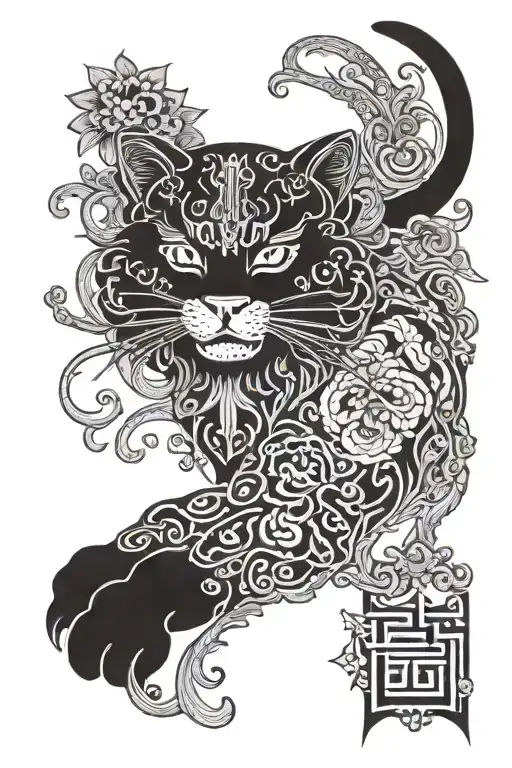 Persian and Phillipino tattoo design idea