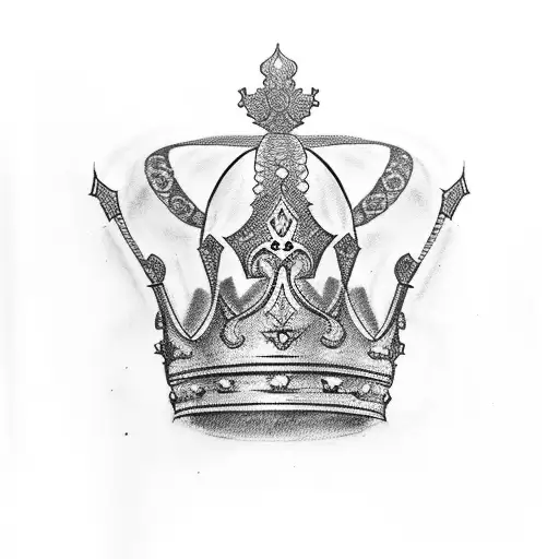 Queen's Crown tattoo design idea