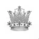 Queen's Crown tattoo design idea