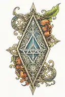 empath protection rune tattoo design idea