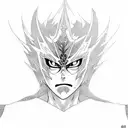 ichigo kurosaki anime bankai tribal tattoo design idea