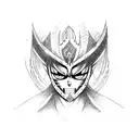 ichigo kurosaki anime bankai tribal tattoo design idea