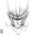 ichigo kurosaki anime bankai tribal tattoo design idea