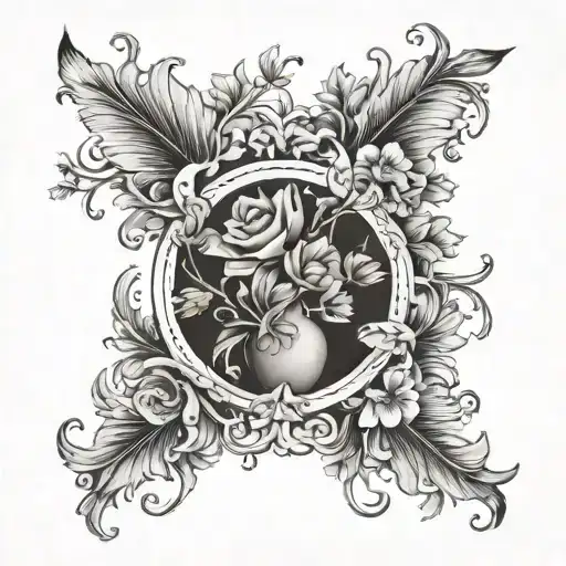a collarbone tattoo symbolizing success, growth, wealth, calmness, humbleness, prosperity  tattoo design idea