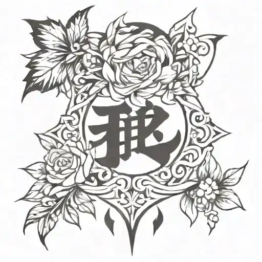 a collarbone tattoo symbolizing success, growth, wealth, calmness, humbleness, prosperity  tattoo design idea