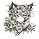 a collarbone tattoo symbolizing success, growth, wealth, calmness, humbleness, prosperity  tattoo design idea