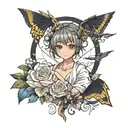 a collarbone tattoo symbolizing success, growth, wealth, calmness, humbleness, prosperity  tattoo design idea