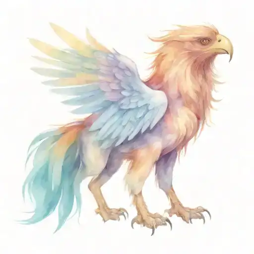 griffin tattoo design idea