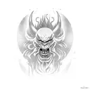 disney villain  tattoo design idea