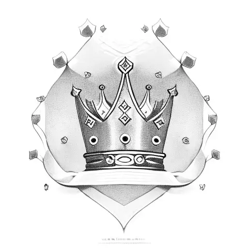 King's Crown tattoo design idea