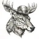 hunter tattoo design idea