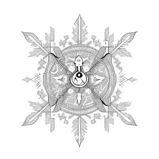 swan with number 41 and baby roses and mercy and grace and snowflakes  tattoo design idea