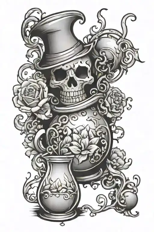 Magic Potion Tattoo tattoo design idea