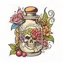 Magic Potion Tattoos colour tattoo tattoo design idea