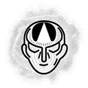 welding helmet with a welding torch in front that is pointed at a brain tattoo design idea