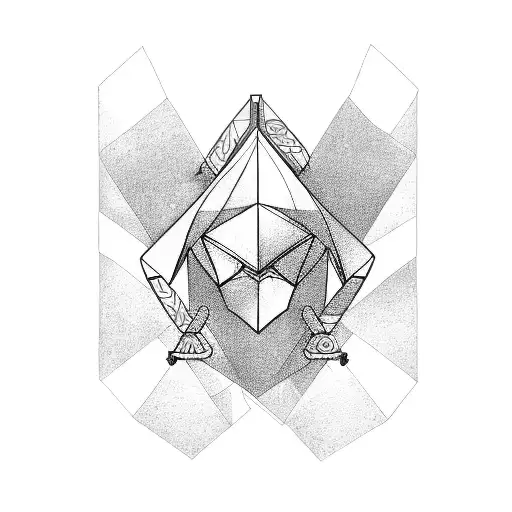 Libra and  vulture tattoo design idea