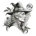 Wanderer tattoo design idea