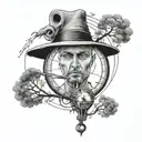 Wanderer tattoo design idea