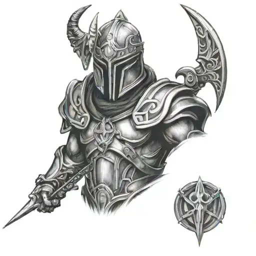 Heimdall tattoo design idea