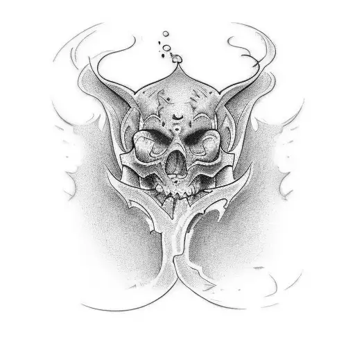 Thin line tattoo that can go on the arm or leg, small size approximately 4x3 cm in dimensions for 4 men brothers tattoo design idea