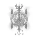 Narsil sword  tattoo design idea