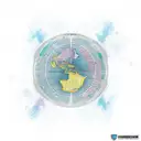 A Nusantara map with hidden spy symbols and clues scattered throughout tattoo design idea