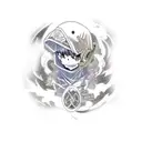 anime tattoo sleeve tattoo design idea