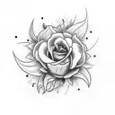 corvos com flores  tattoo design idea