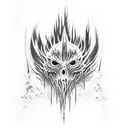 elden ring log, dark souls 3 logo, bloodborne logo tattoo design idea
