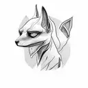 Anubis tattoo design idea