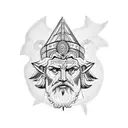 Zeus tattoo design idea