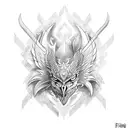 fenix tattoo design idea