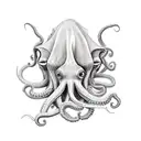 octopuswith 666 in his tentacles tattoo design idea