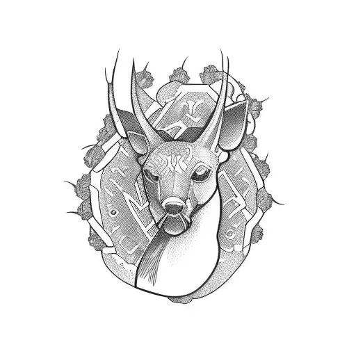 kentucky outline tattoo design idea