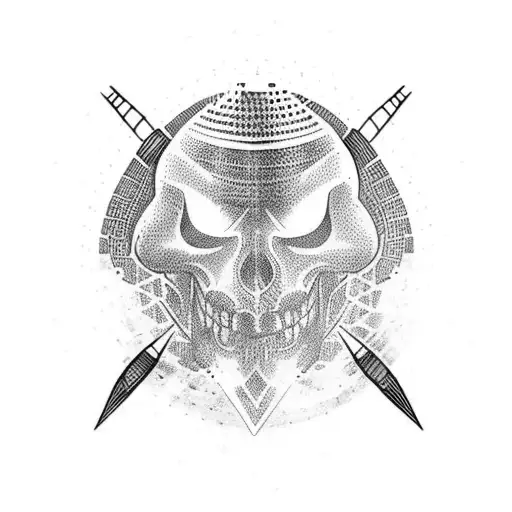 waffle tattoo design idea