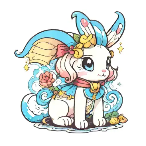cinnamoroll tattoo design idea