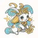 cinnamoroll tattoo design idea