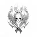 gothic Sword tattoo design idea